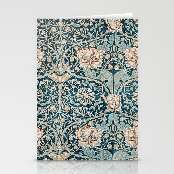William Morris Honeysuckle pattern 1876 Stationery Card Gallery Image 1