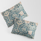 William Morris Honeysuckle pattern 1876 Pillow Sham Gallery Image 3