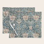 William Morris Honeysuckle pattern 1876 Placemat Gallery Image 1