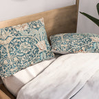William Morris Honeysuckle pattern 1876 Pillow Sham Gallery Image 2