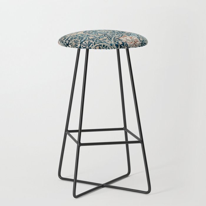 William Morris Honeysuckle pattern 1876 Stool Gallery Image 1