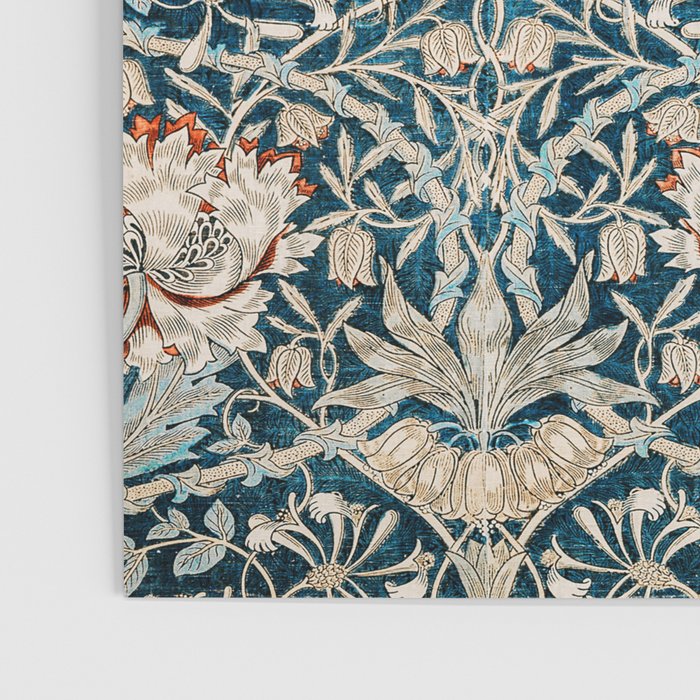 William Morris Honeysuckle pattern 1876 Poster Gallery Image 3