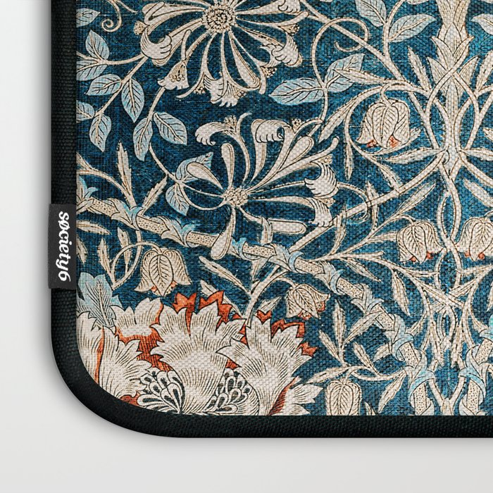 William Morris Honeysuckle pattern 1876 Laptop Sleeve Gallery Image 3