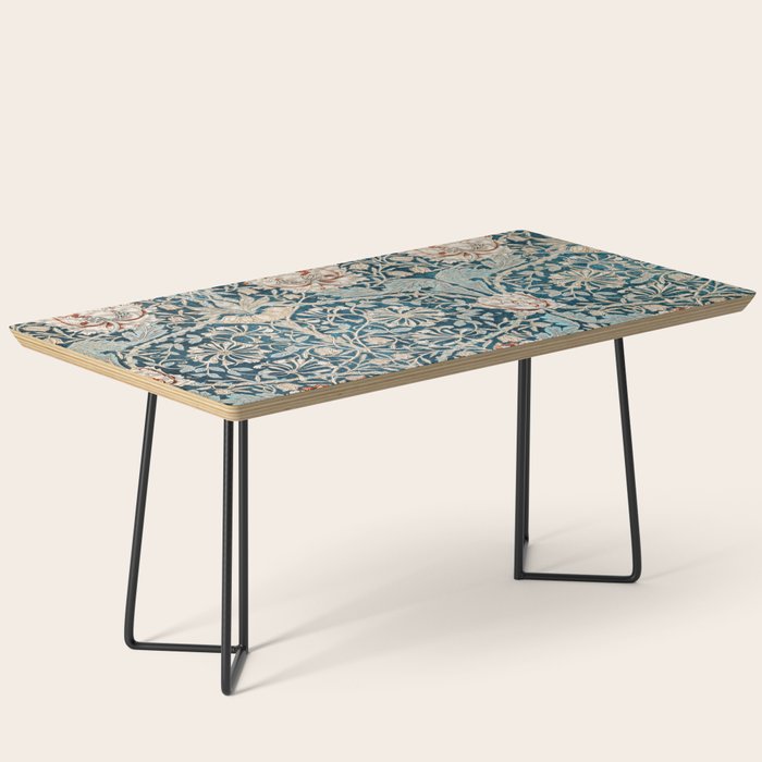 William Morris Honeysuckle pattern 1876 Coffee Table Gallery Image 1