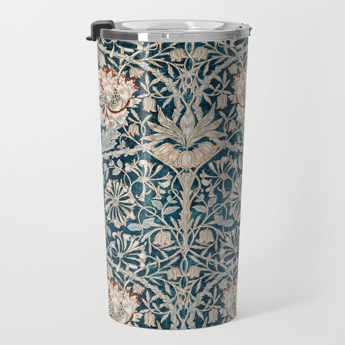 William Morris Honeysuckle pattern 1876 Travel Mug Gallery Image 3