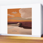Abstract Art Landscape 70 Wall Mural Gallery Image 2