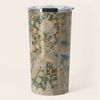 Antique 16th Century Flemish Gothic Woodland Animal Landscape Tapestry Travel Mug Gallery Image 1
