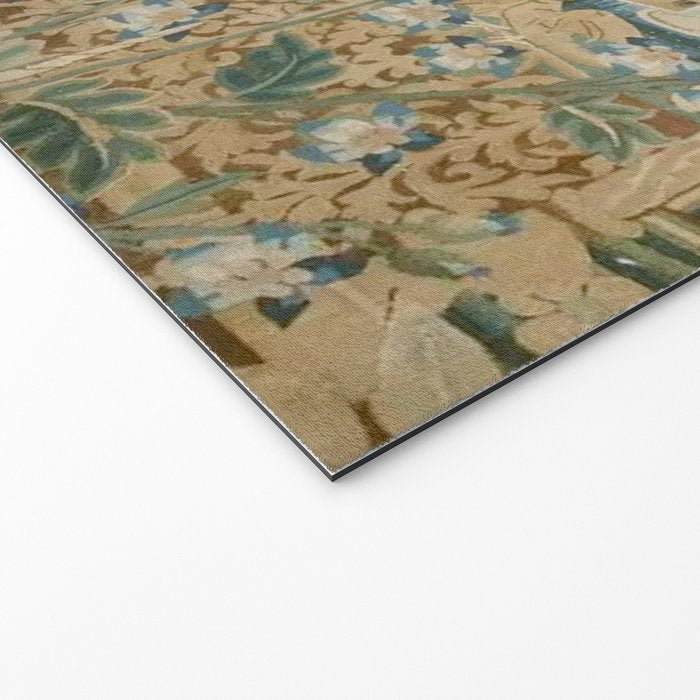 Antique 16th Century Flemish Gothic Woodland Animal Landscape Tapestry Welcome Mat Gallery Image 2