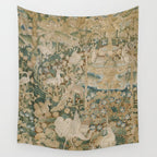 Antique 16th Century Flemish Gothic Woodland Animal Landscape Tapestry Wall Tapestry Gallery Image 4