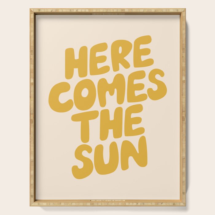 Here Comes the Sun Serving Tray Gallery Image 1