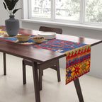 Kazak Southwest Caucasus Antique Rug Print With Snakes Table Runner Gallery Image 2