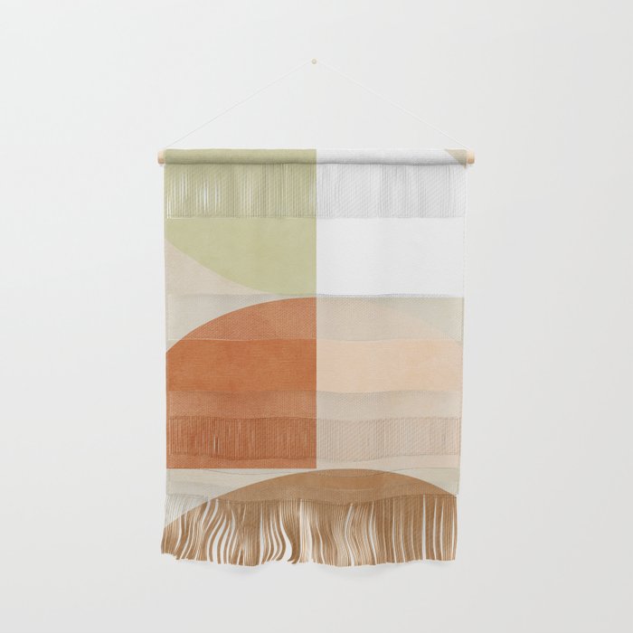 mid century boho shape minimal Wall Hanging Gallery Image 1