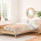 mid century boho shape minimal Duvet Cover Gallery Image 2