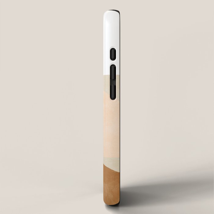 mid century boho shape minimal iPhone Case Gallery Image 2