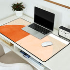 mid century boho shape minimal Desk Mat Gallery Image 2