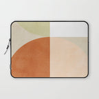 mid century boho shape minimal Laptop Sleeve Gallery Image 1