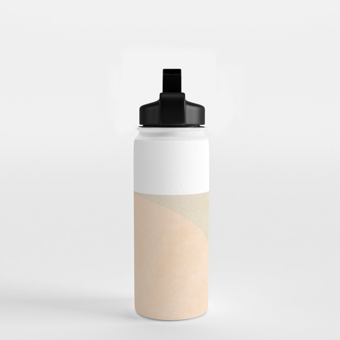 mid century boho shape minimal Water Bottle Gallery Image 2