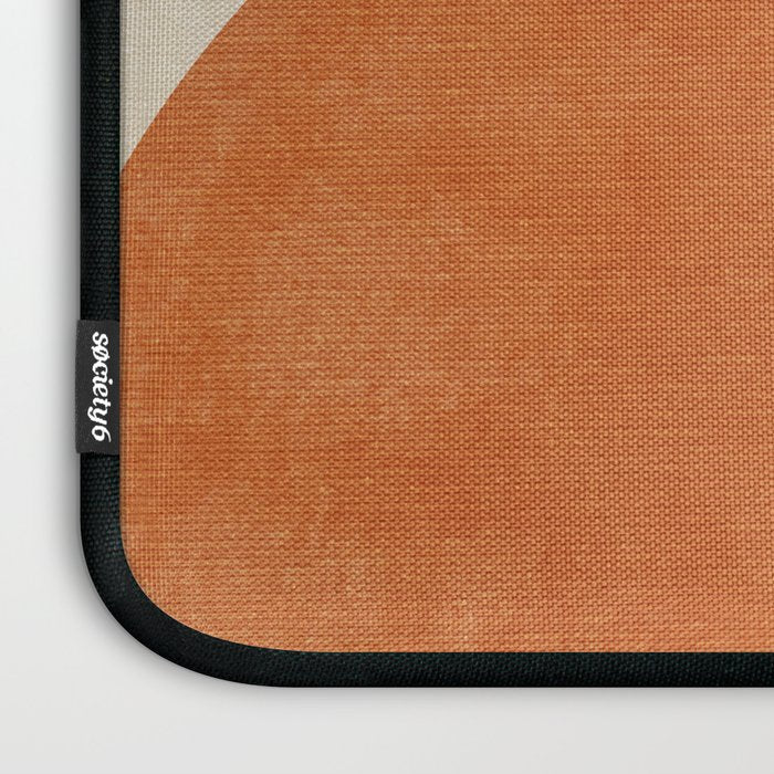 mid century boho shape minimal Laptop Sleeve Gallery Image 3