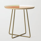 mid century boho shape minimal Side Table Gallery Image 1