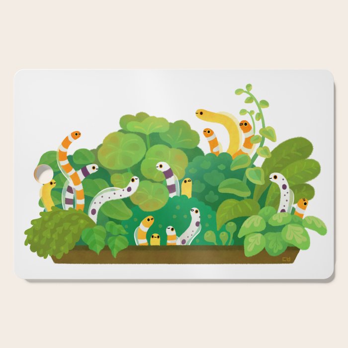 Garden eel Cutting Board Gallery Image 1