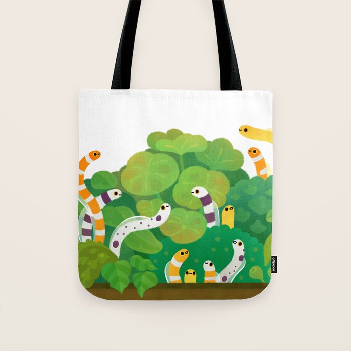 Garden eel Tote Bag Gallery Image 1