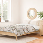 Harvest 2025 Mystic Watercolor Leaves Fall Duvet Cover Gallery Image 2