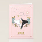 Virgo Zodiac Series Stationery Card Gallery Image 2