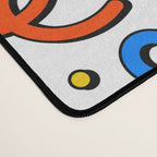 Colorful confetti doodle art pattern Desk Mat Gallery Image 4