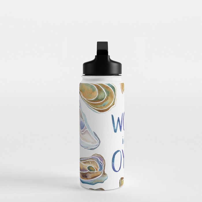 The World is Your Oyster Water Bottle Gallery Image 3