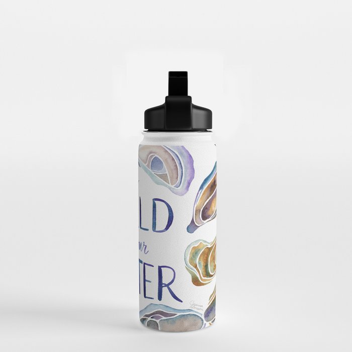 The World is Your Oyster Water Bottle Gallery Image 2
