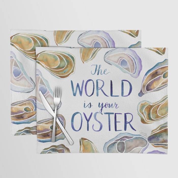The World is Your Oyster Placemat Gallery Image 1