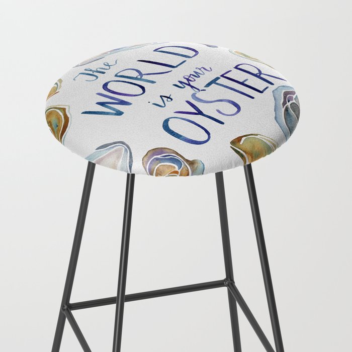 The World is Your Oyster Stool Gallery Image 2
