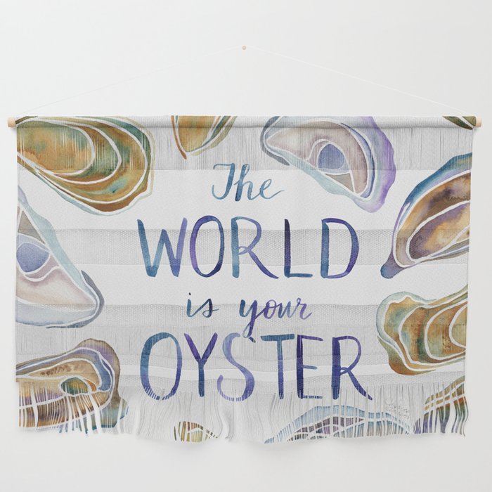 The World is Your Oyster Wall Hanging Gallery Image 1