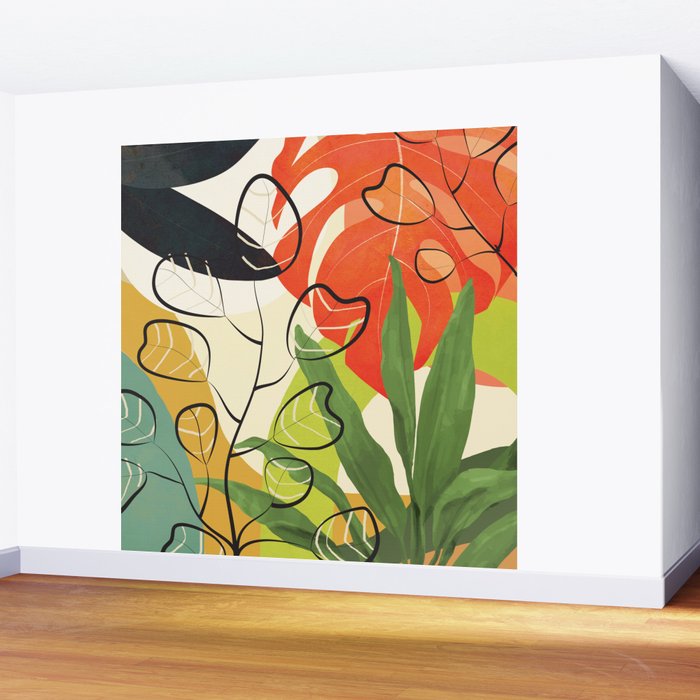 Peaceful Garden Feelings 03 Wall Mural Gallery Image 2