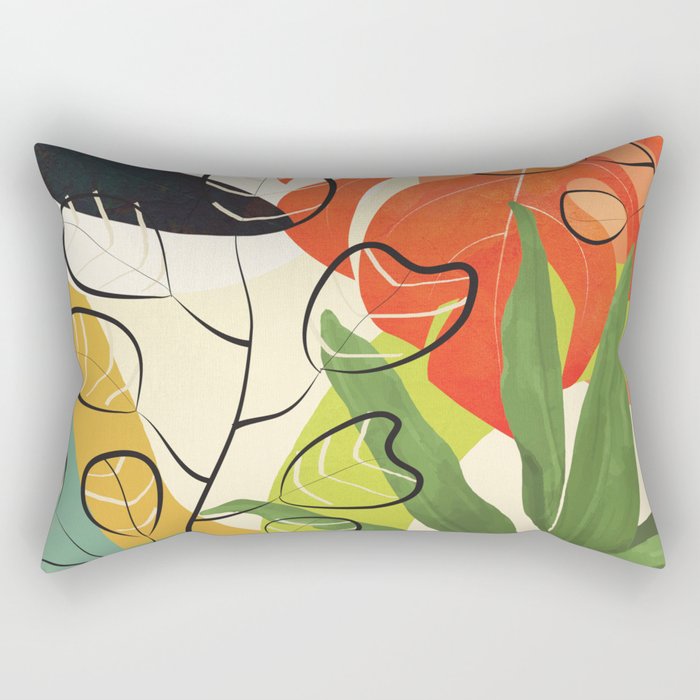 Peaceful Garden Feelings 03 Rectangular Pillow Gallery Image 2