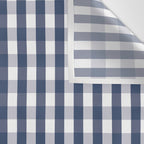 Southern Navy Gingham Wall Tapestry Gallery Image 3