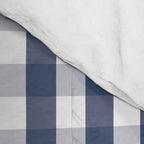 Southern Navy Gingham Comforter Gallery Image 4
