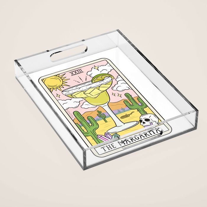 Margarita Reading (Updated) Acrylic Tray Gallery Image 1