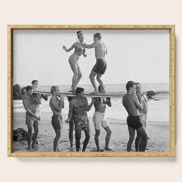 Vintage Beach Party 1 Serving Tray Gallery Image 1