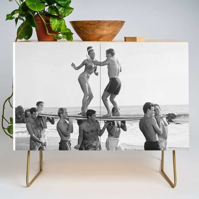 Vintage Beach Party 1 Credenza Gallery Image 1