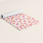Retro Daisy - Magenta Mood Yoga Mat Gallery Image 2