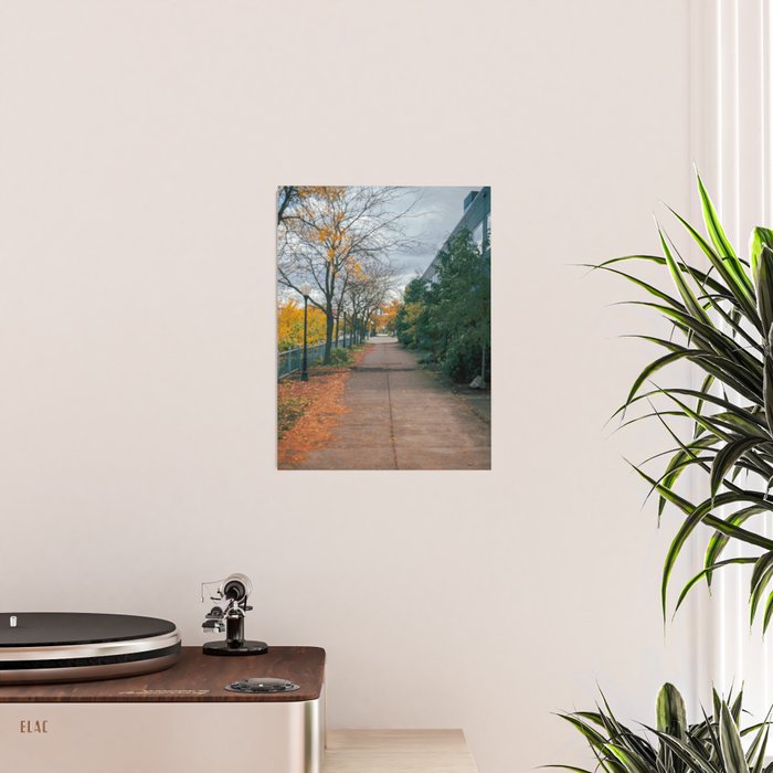 Autumn Sidewalk II Poster Gallery Image 2