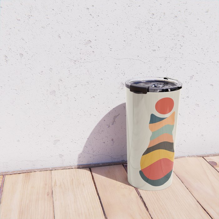 Cat Landscape 148 Travel Mug Gallery Image 4