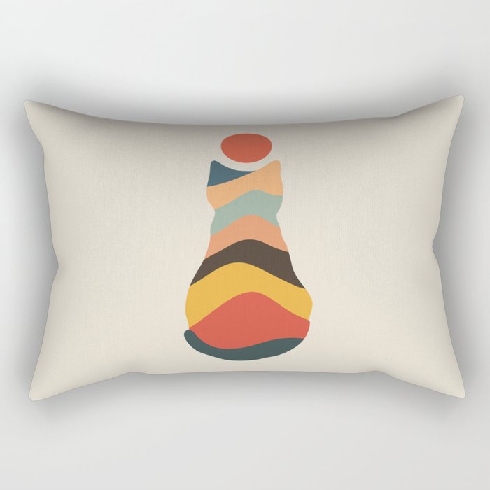 Cat Landscape 148 Rectangular Pillow Gallery Image 1
