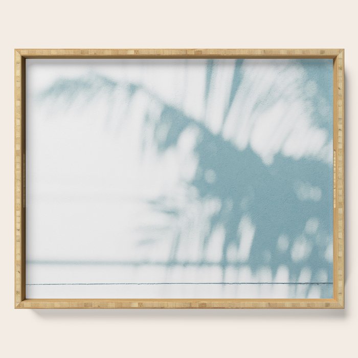 palm shadow Serving Tray Gallery Image 1