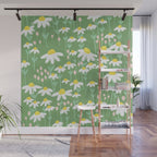 Chamomile Dream Wall Mural Gallery Image 1