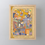 Fighting at the gates of Khaybar Islamic Antique Art  Mini Art Print Gallery Image 1