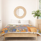 Fighting at the gates of Khaybar Islamic Antique Art  Duvet Cover Gallery Image 3