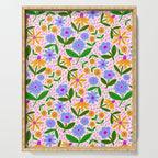 Summer Bright Floral #1 Serving Tray Gallery Image 1
