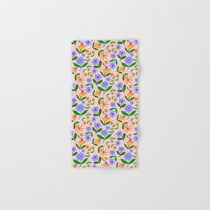 Summer Bright Floral #1 Bath Towel Gallery Image 1
